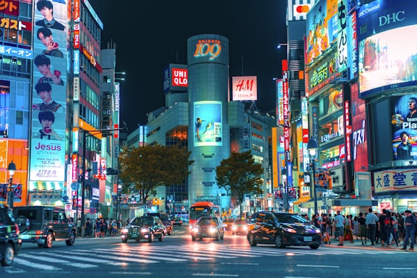 日本街头生活场景